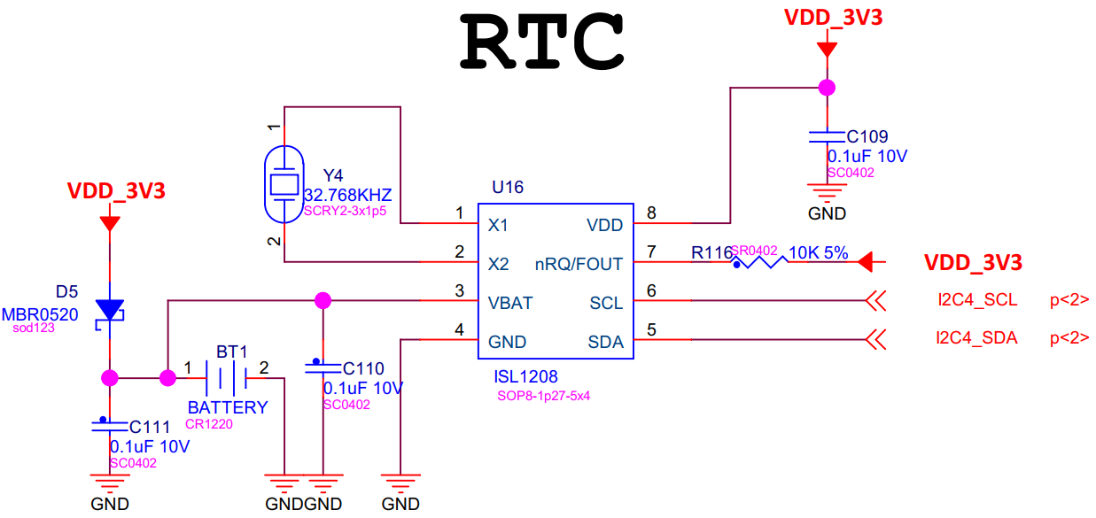 image-MYZR-STM32MP13-MB200-RTC