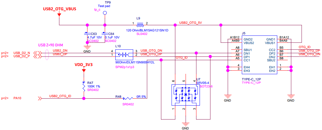 image-MYZR-STM32MP13-MB200-OTG