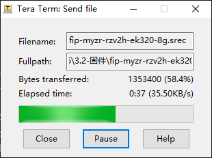 TeraTerm.Transmit.FIP.Loading